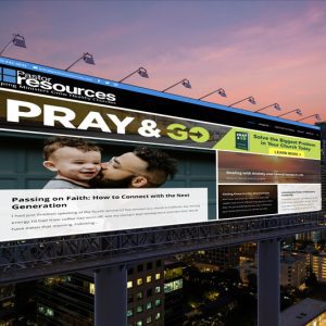 Leaderboard Run-of-Site Display Ads on PastorResources.com